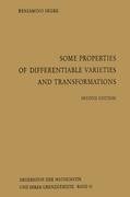 Some Properties of Differentiable Varieties and Transformations