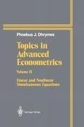 Topics In Advanced Econometrics