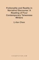 Fictionality and Reality in Narrative Discourse