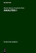 Analysis I