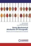 Some Biochemical Attributes Of Fenugreek: