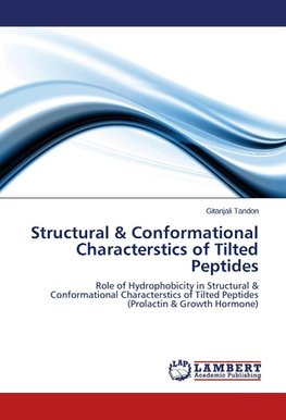 Structural & Conformational Characterstics of Tilted Peptides