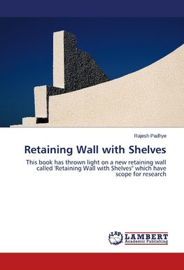 Retaining Wall with Shelves