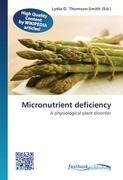 Micronutrient deficiency