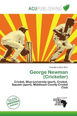 George Newman (Cricketer)