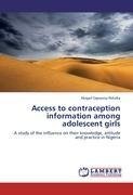 Access to contraception information among  adolescent girls