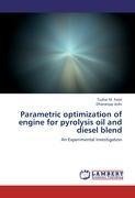 Parametric optimization of engine for pyrolysis oil  and diesel blend