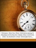 Immanuel Kant's Werke, sorgfältig revidierte Gesammtausgabe in zehn Bänden, Siebenter Band