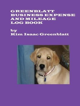 Greenblatt Business Expense and Mileage Log Book