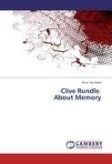 Clive Rundle   About Memory