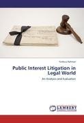 Public Interest Litigation in Legal World