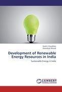 Development of  Renewable  Energy Resources in India