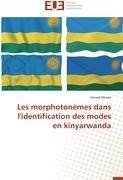 Les morphotonèmes dans l'identification des modes en kinyarwanda