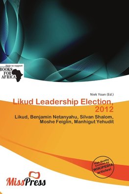 Likud Leadership Election, 2012