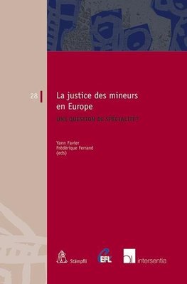 La justice des mineurs en Europe