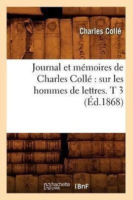 Journal et mémoires de Charles Collé