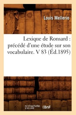 Lexique de Ronsard