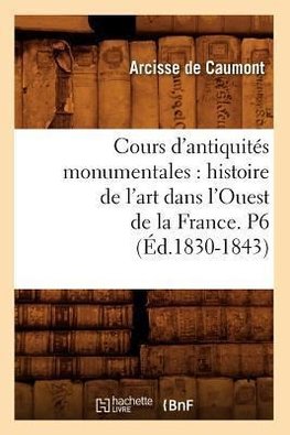 Cours d'antiquités monumentales