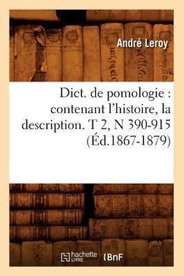 Dict. de pomologie