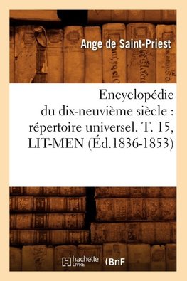 Encyclopédie du dix-neuvième siècle