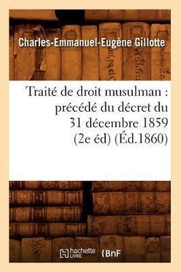 Traité de droit musulman