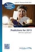 Predictions for 2013