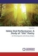 Ibibio Oral Performance: A Study of "Ùtó" Poetry