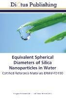Equivalent Spherical Diameters of Silica Nanoparticles in Water
