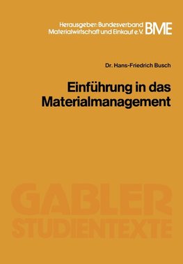 Einführung in das Materialmanagement