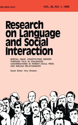 Constituting Gender Through Talk in Childhood