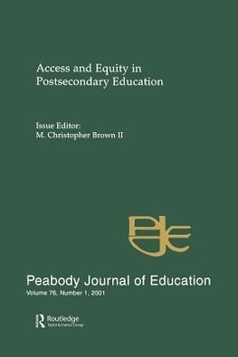 Access and Equity in Postsecondary Education