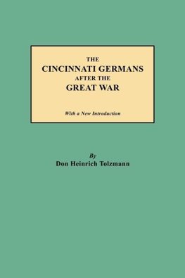 Cincinnati Germans After the Great War