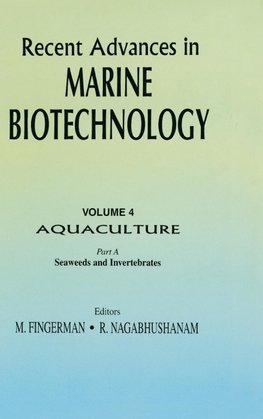 Recent Advances in Marine Biotechnology, Vol. 4