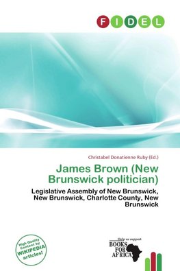 James Brown (New Brunswick politician)