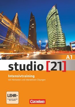 studio [21] Grundstufe A1: Gesamtband. Intensivtraining mit Audio-CD und Lerner-DVD-ROM