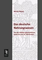 Das deutsche Nahrungswesen