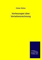 Vorlesungen über Variationsrechnung