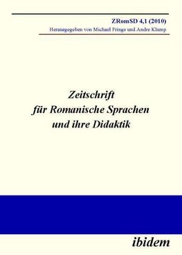 Zeitschrift für Romanische Sprachen und ihre Didaktik. Heft 4.1
