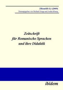 Zeitschrift für Romanische Sprachen und ihre Didaktik. Heft 3.1