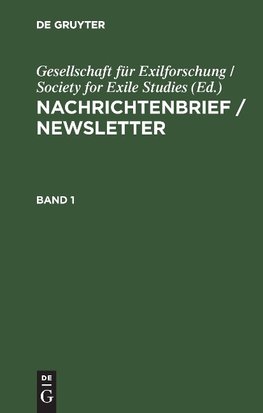 Nachrichtenbrief / Newsletter