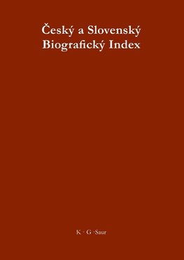 Cesky a Slovensky Biograficky Index