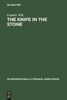The Knife in the Stone