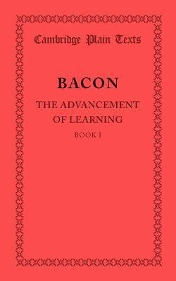 The Advancement of Learning