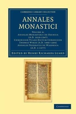 Annales Monastici - Volume 4