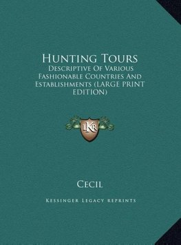 Hunting Tours