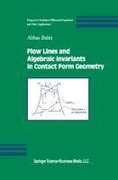 Flow Lines and Algebraic Invariants in Contact Form Geometry