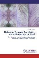 Nature of Science Construct: One Dimension or Five?