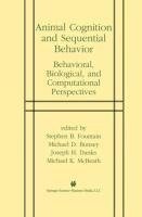 Animal Cognition and Sequential Behavior
