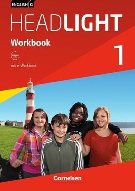 English G Headlight 01: 5. Schuljahr. Workbook mit CD-ROM (e-Workbook) und Audios online