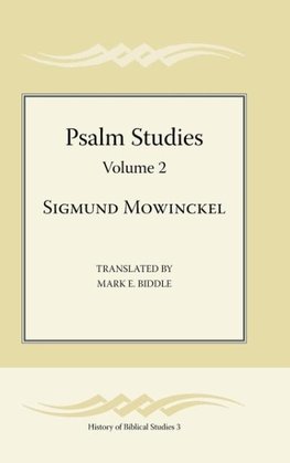 Psalm Studies, Volume 2